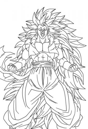 Códigos e downloads de imagens animadas de Goku ssj5 #91395695,433744987